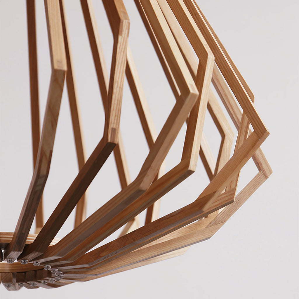 WINCHESTER WOODEN LATTICE PENDANT LIGHT