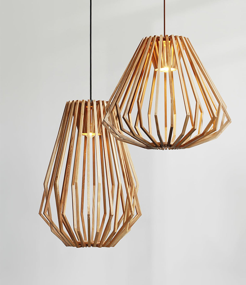 WINCHESTER WOODEN LATTICE PENDANT LIGHT