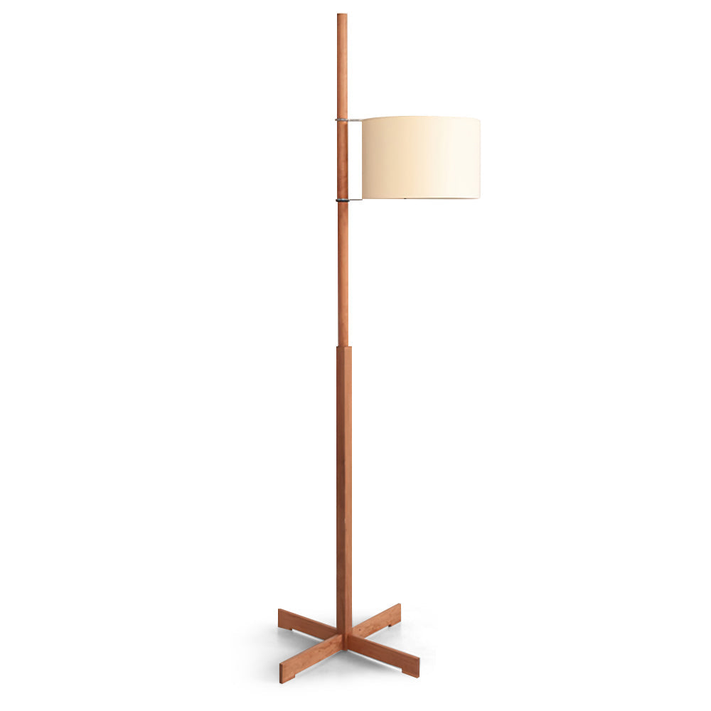 WINTHORPE WOODEN TRIPOD FLOOR LIGHT