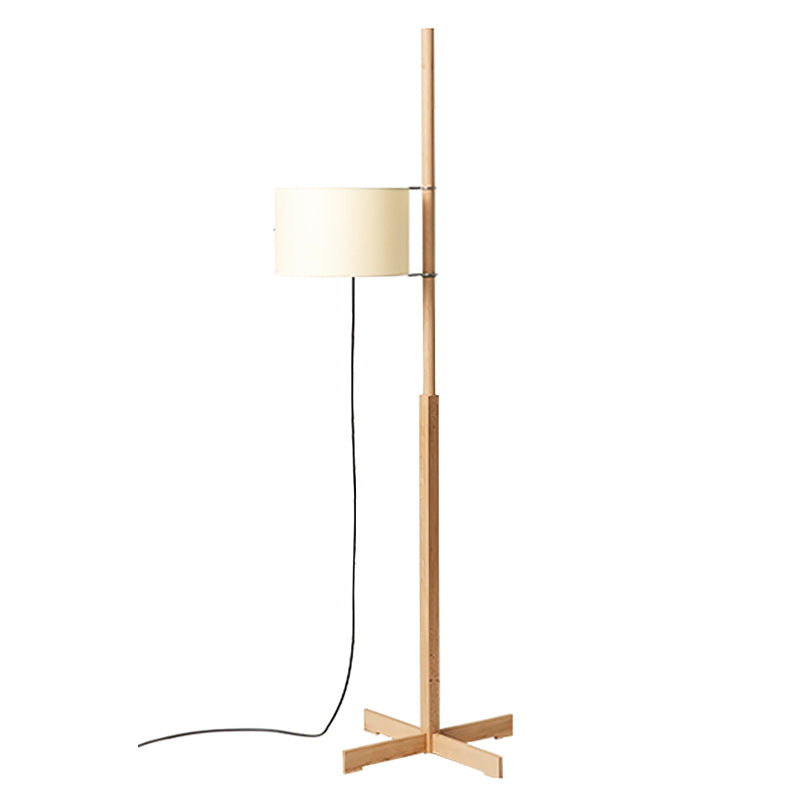 WINTHORPE WOODEN TRIPOD FLOOR LIGHT