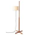 WINTHORPE WOODEN TRIPOD FLOOR LIGHT