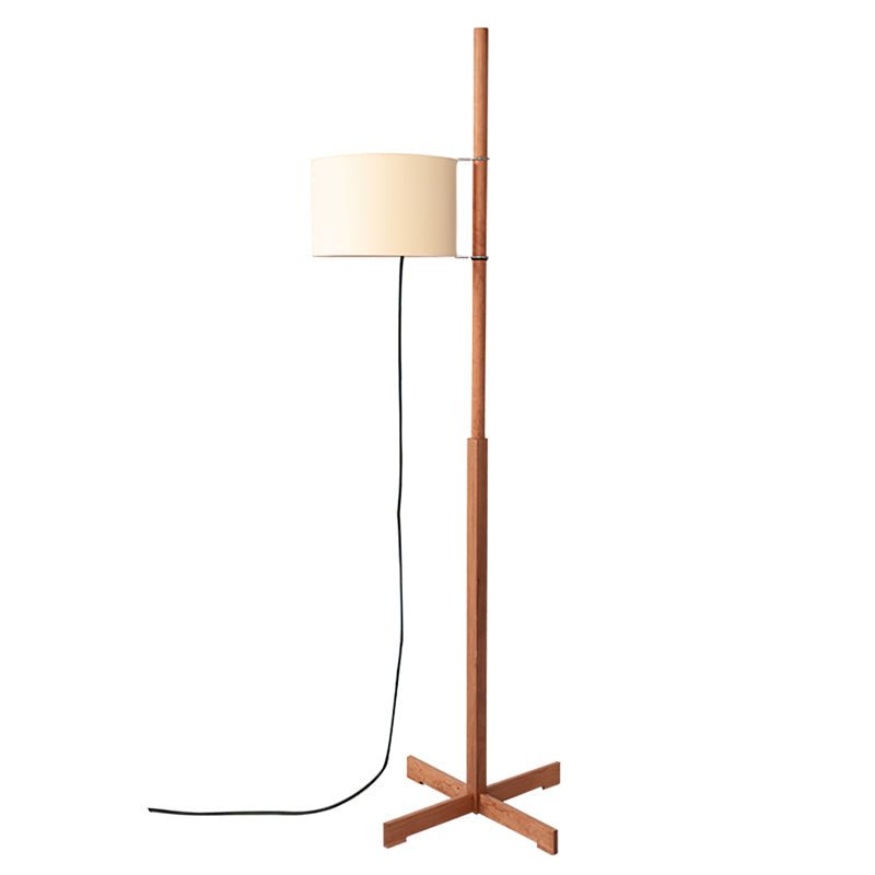 WINTHORPE WOODEN TRIPOD FLOOR LIGHT