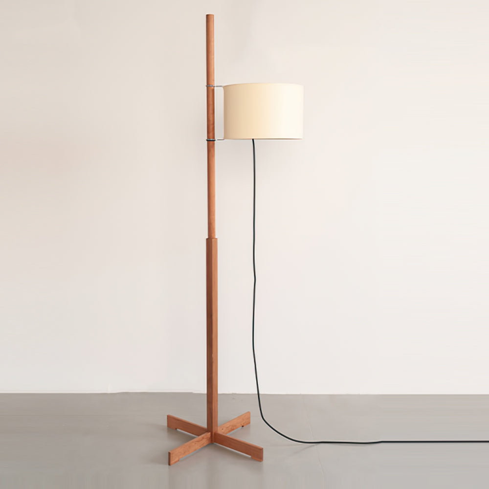 WINTHORPE WOODEN TRIPOD FLOOR LIGHT