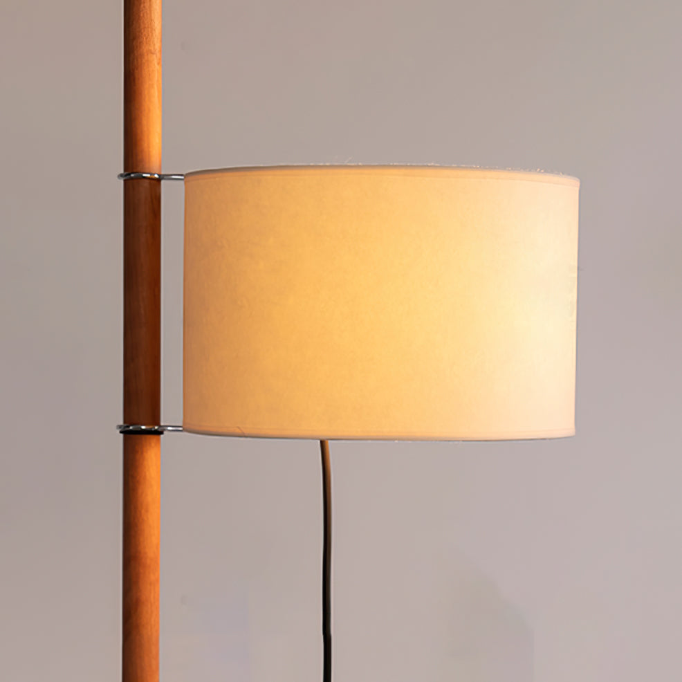 WINTHORPE WOODEN TRIPOD FLOOR LIGHT