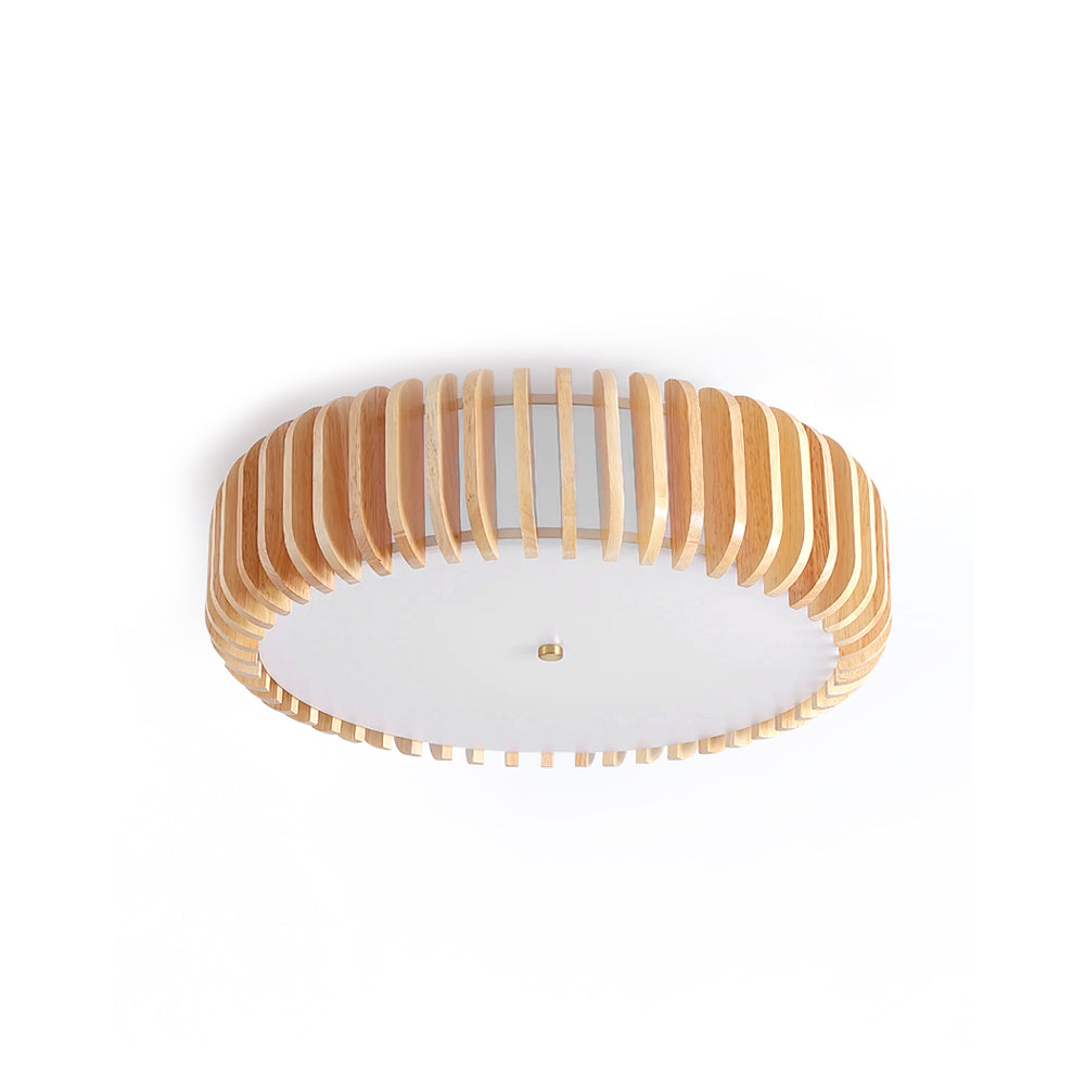 WINCHESTER WOODEN DRUM CEILING ILLUMINATOR