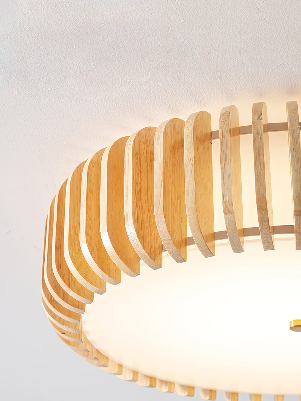 WINCHESTER WOODEN DRUM CEILING ILLUMINATOR