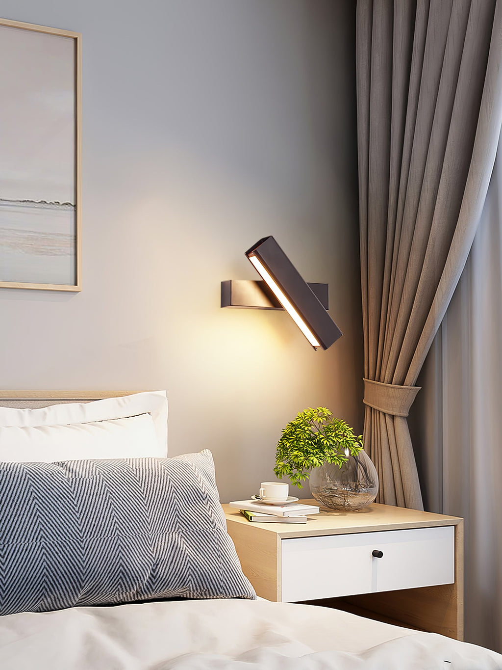 LANGLEY BOUNDLESS BRASS WALL SCONCE