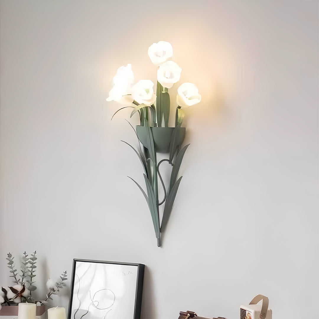 FLORENCE VINTAGE BLOOM WALL SCONCE