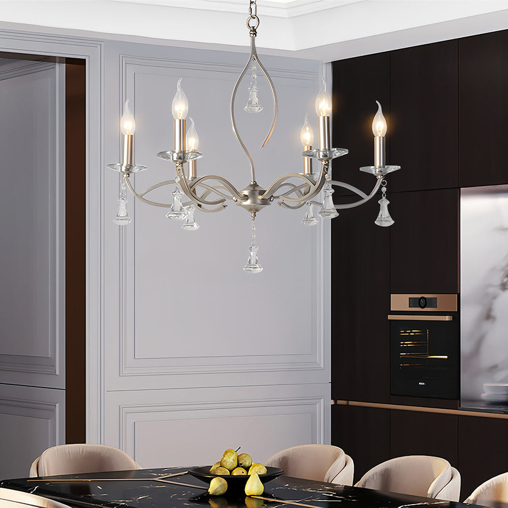 WINDSOR CRYSTAL CANDLELIGHT CEILING LANTERN