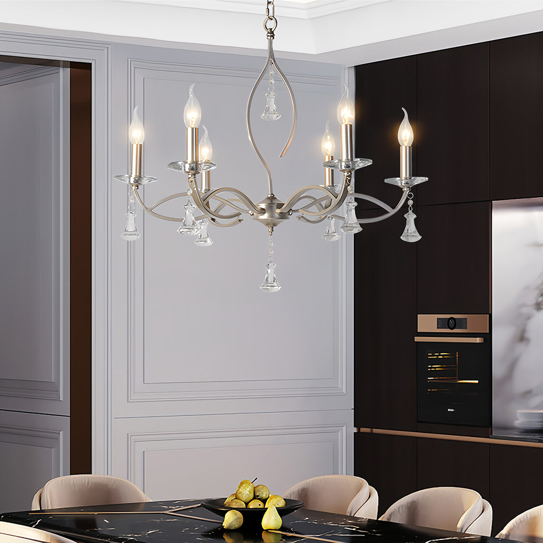 WINDSOR CRYSTAL CANDLELIGHT CEILING LANTERN