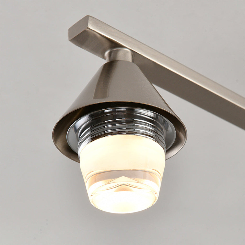 WINTERBOURNE SILVER STARBURST CEILING FIXTURE