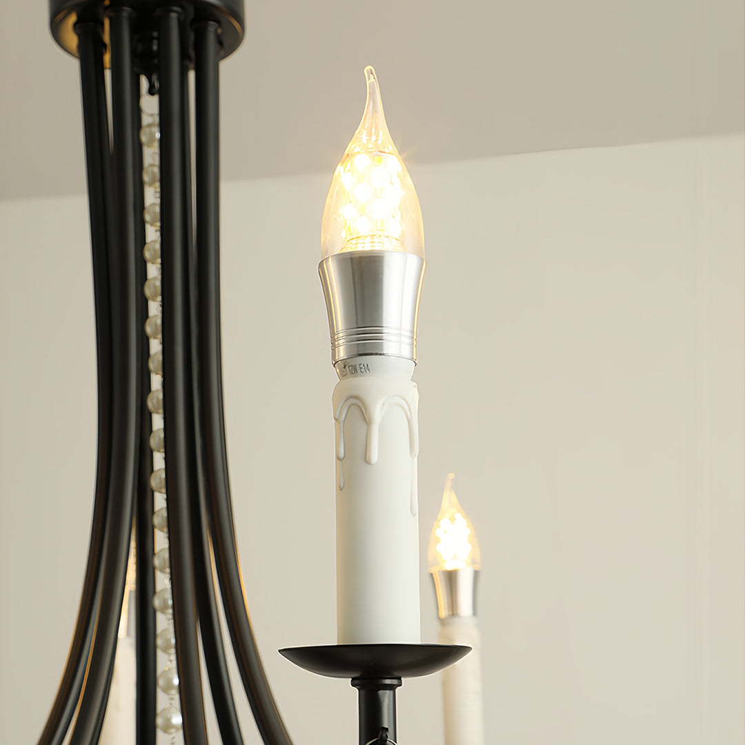 RAVENWOOD CRYSTAL ORB CEILING LANTERN