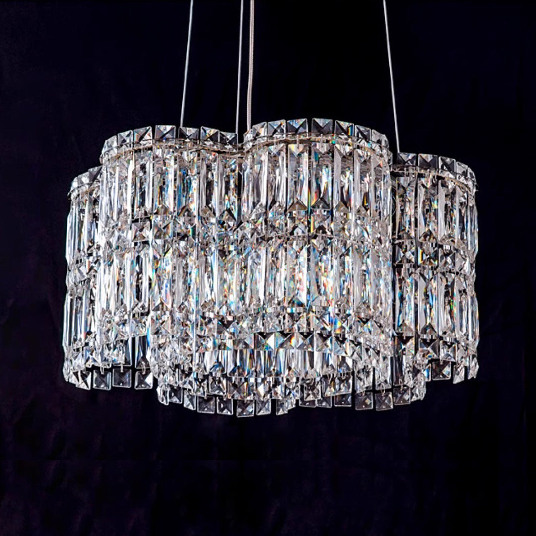 WINTERBOURNE CRYSTAL SPHERE CHANDELIER, MODERN MINIMALIST DESIGN