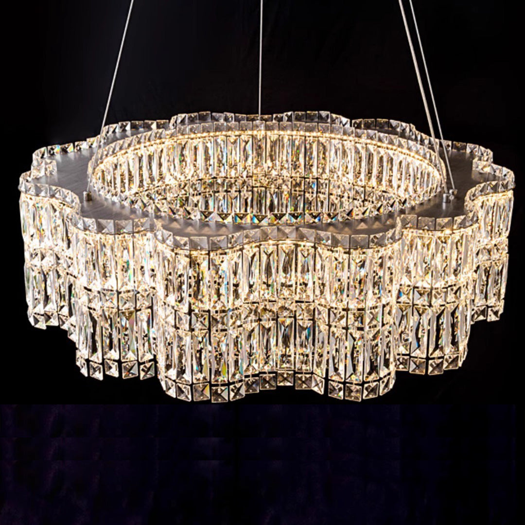 WINTERBOURNE CRYSTAL SPHERE CHANDELIER, MODERN MINIMALIST DESIGN