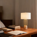 WINTHROP GEOMETRIC METAL TABLE LAMP WITH LED EYE-CARE TECHNOLOGY
