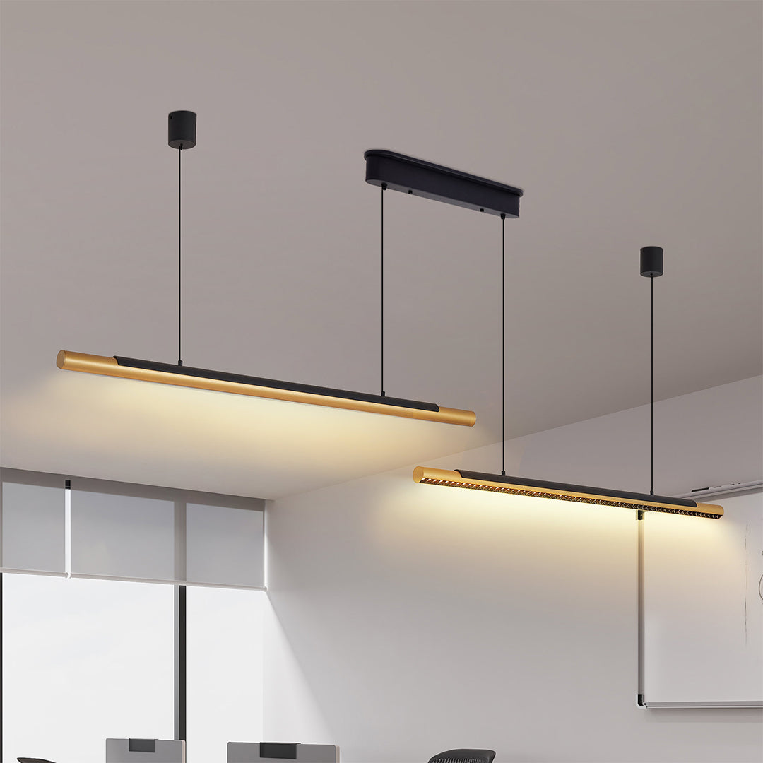 CHARLESTON TWILIGHT DUAL-HEAD LINEAR PENDANT LIGHT
