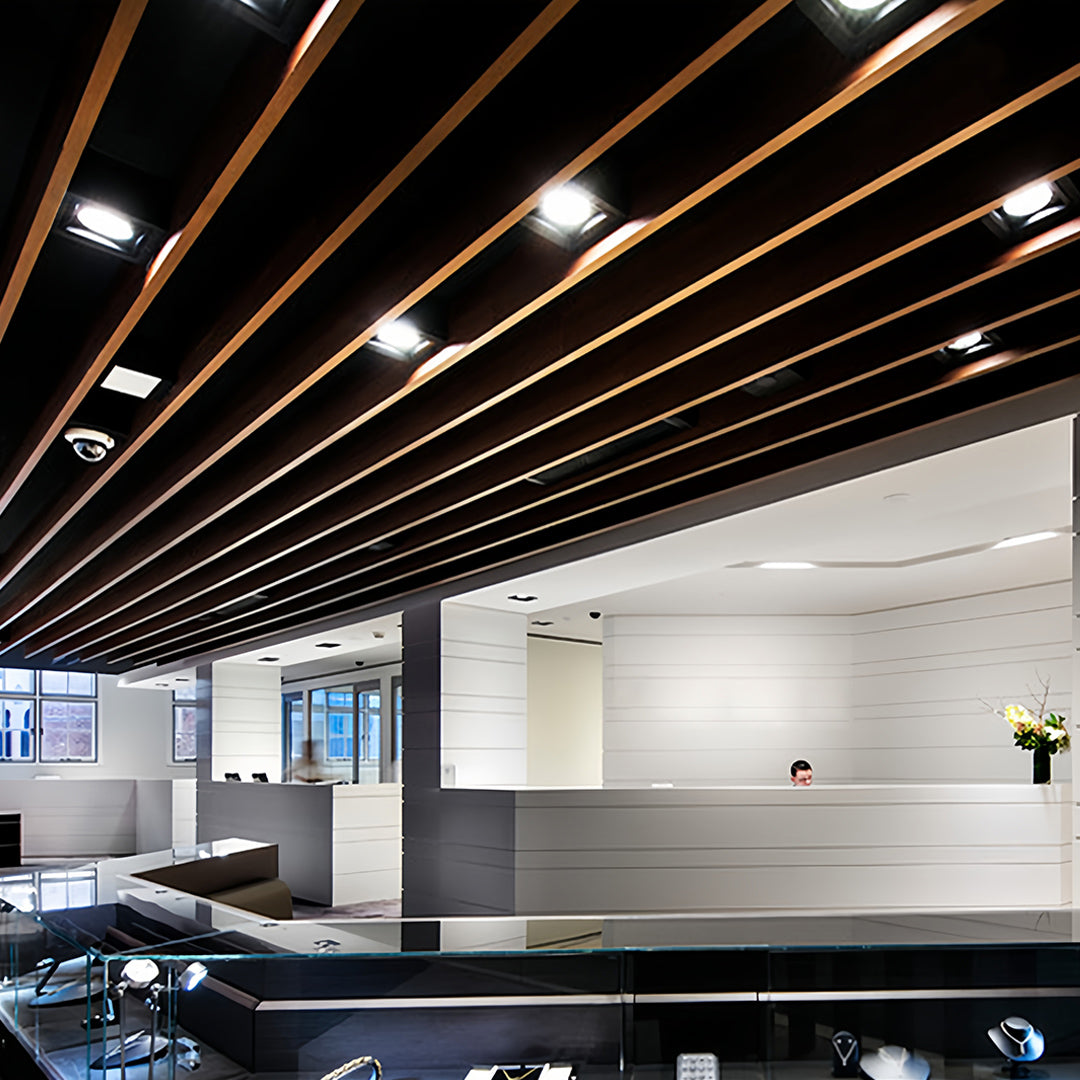 FENWICK SQUARE GRILLED RECESS LIGHTING
