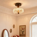 WINTHROP WALNUT DROP CEILING LANTERN