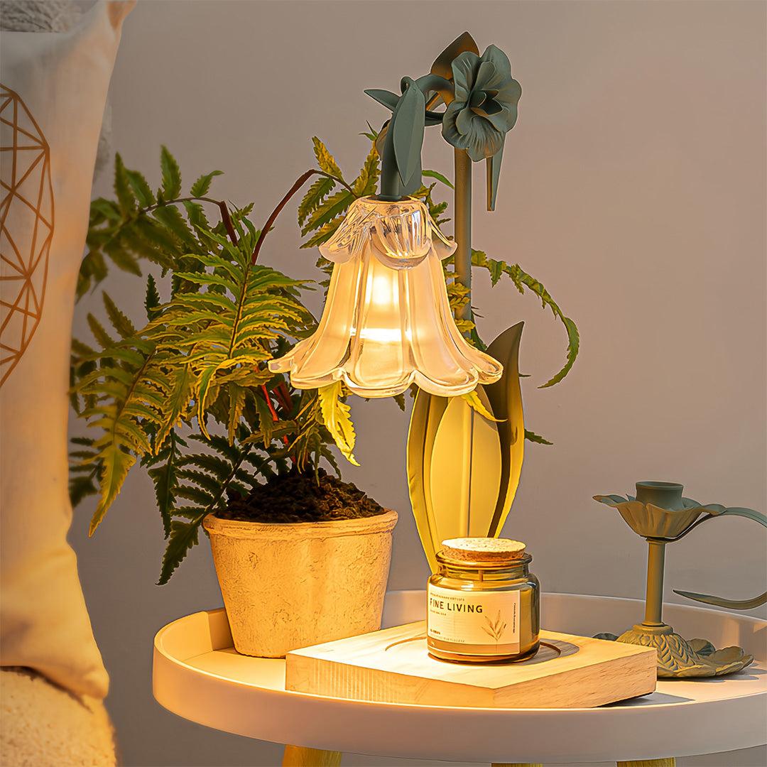 FENWICK FLORAL AROMA TABLE LAMP, LUMINOUS PETAL NIGHT ILLUMINATOR