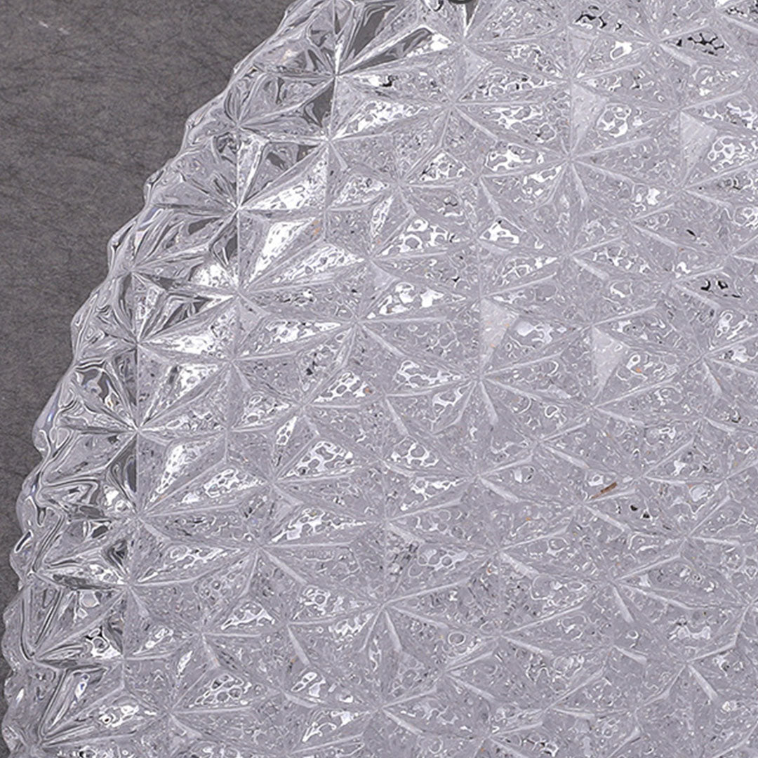WINTHROP CRYSTAL FLUSH CEILING LANTERN