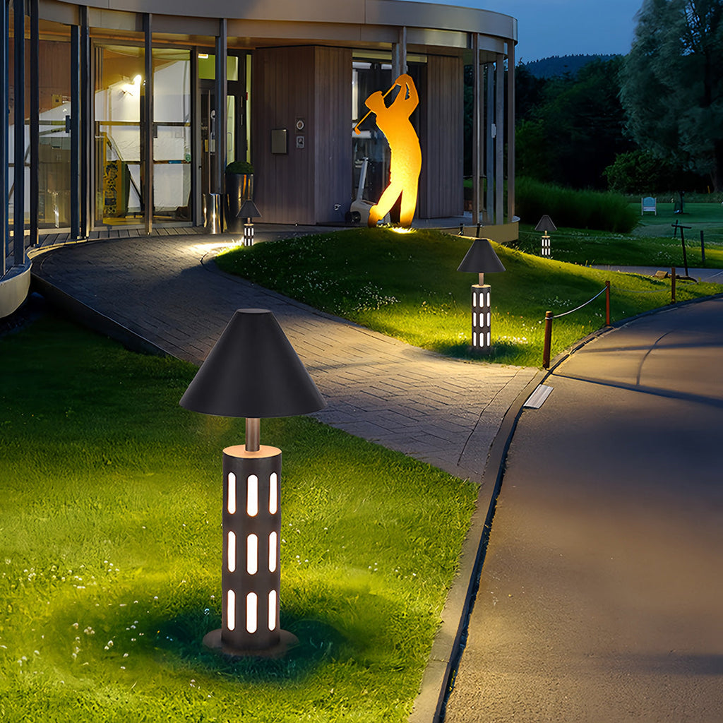 RAVENHURST PERFORATED CIRCULAR GARDEN LANTERN