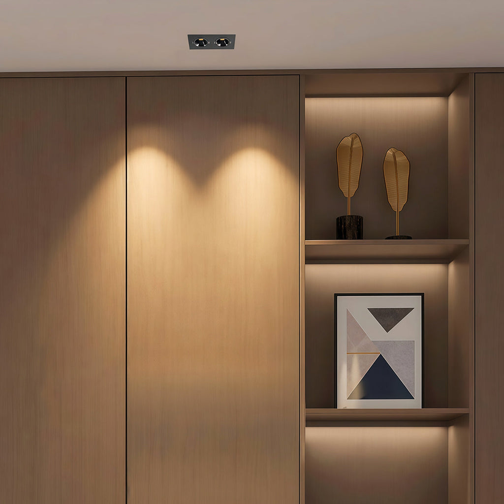 ALDERSON SQUARE LED RECESS LIGHT WITH EYE-SAFE TECHNOLOGY