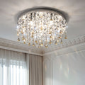 CHARLESTON CRYSTAL EYE-GUARD CEILING LANTERN
