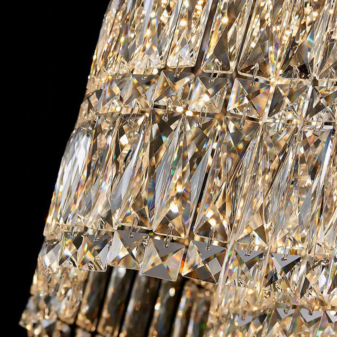 WINTERBOURNE CRYSTAL SPHERE CHANDELIER, MODERN MINIMALIST DESIGN