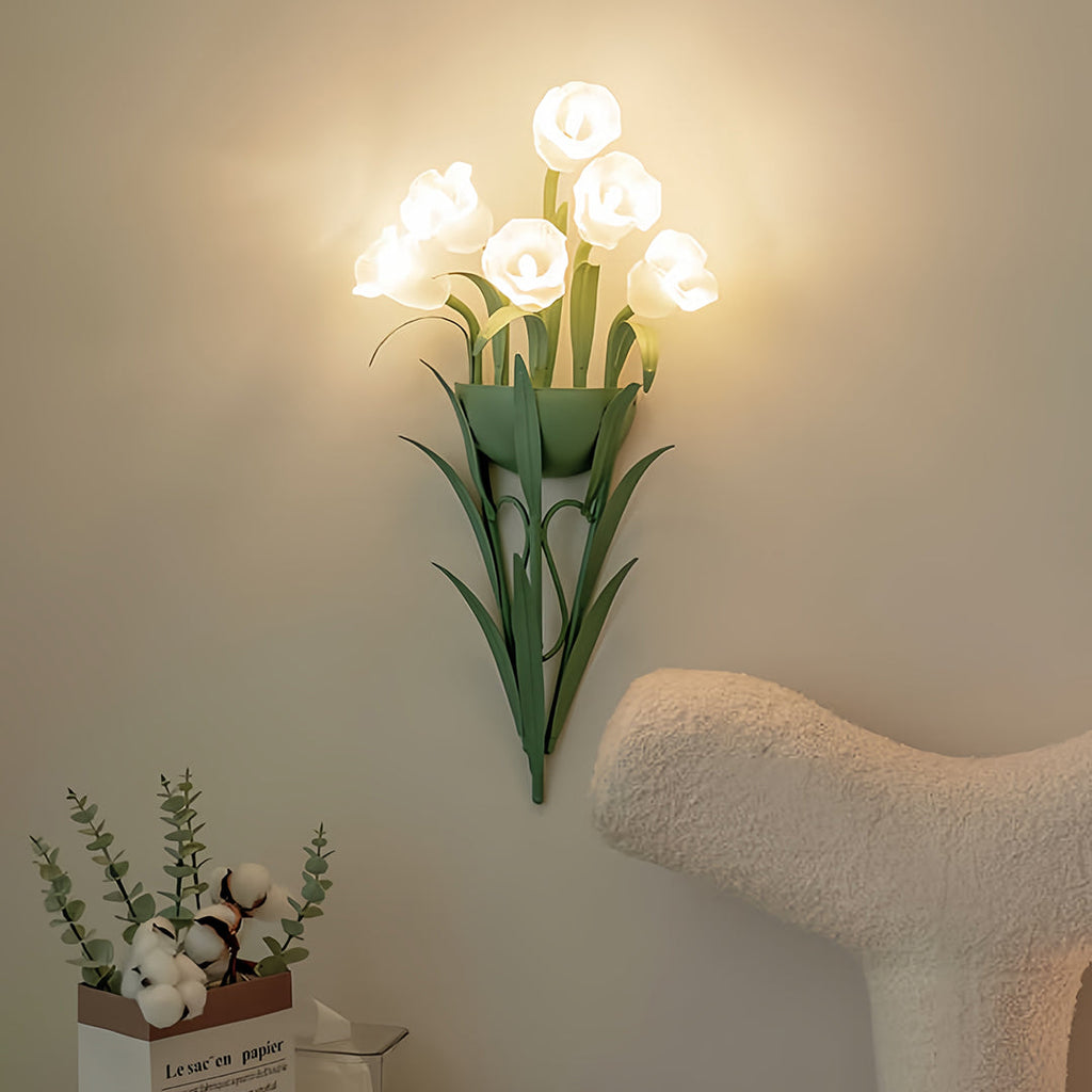 FLORENCE VINTAGE BLOOM WALL SCONCE