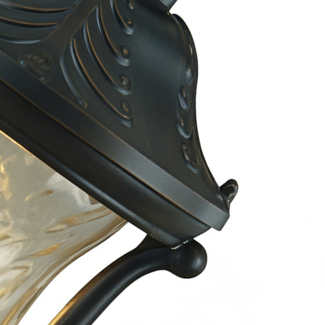 HEATHCLIFF ALUMINUM GARDEN COLUMN LANTERN WITH WEATHER-RESISTANT DESIGN