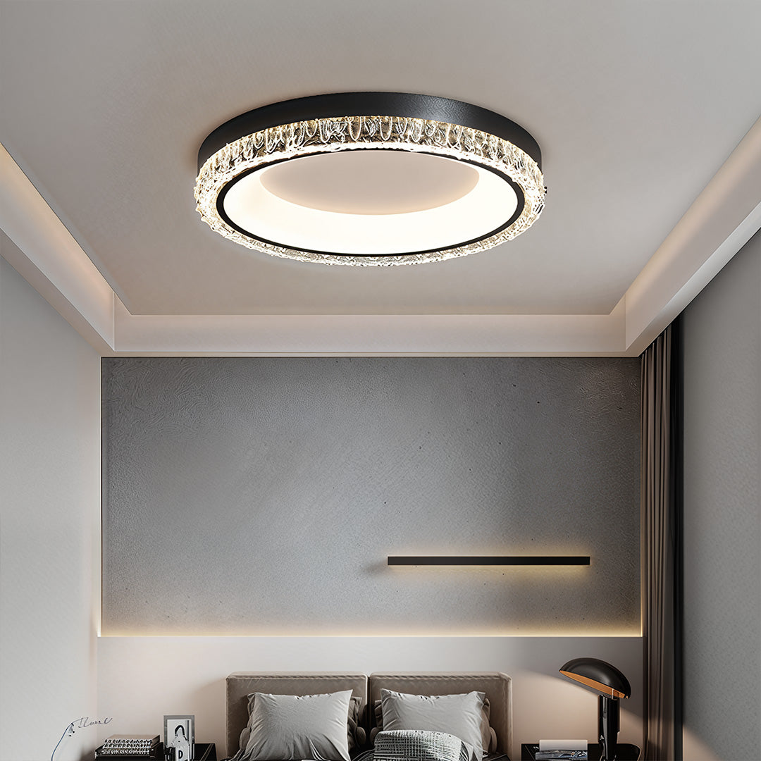 WINTHROP SNOW WHITE ROUND CEILING LANTERN