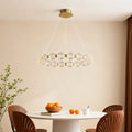 FENWICK CRYSTAL GLOBE ISLAND LIGHTING FIXTURE