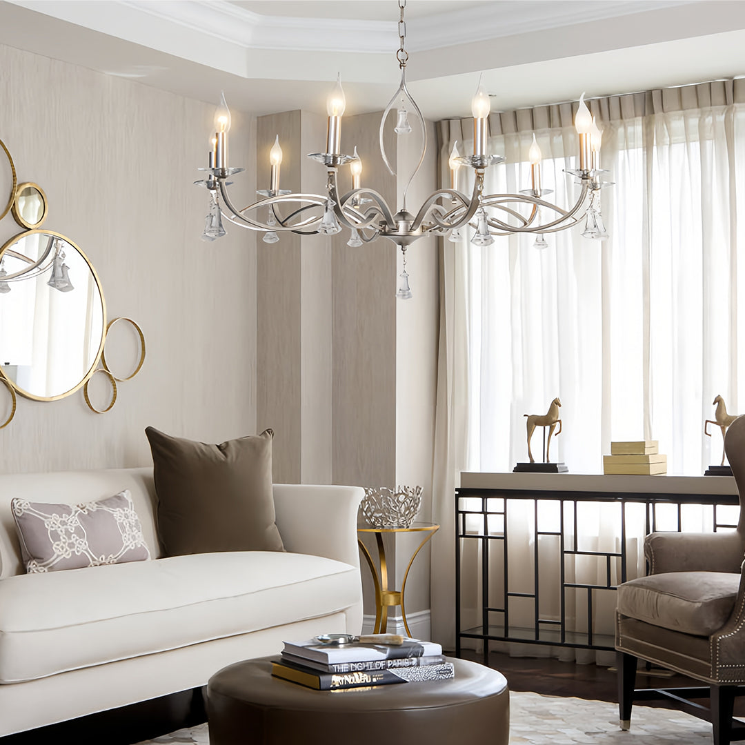 WINDSOR CRYSTAL CANDLELIGHT CEILING LANTERN