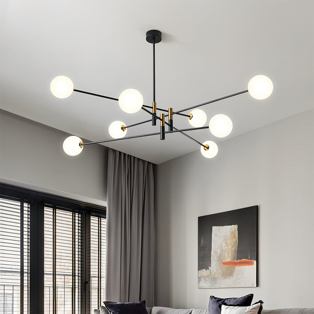 THISTLEWOOD BRANCH ILLUMINATOR IN ONYX AND GOLD