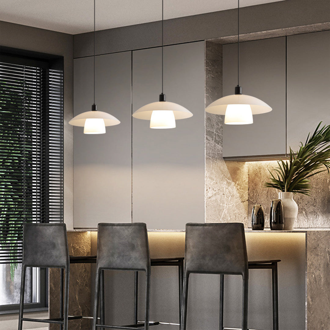 WINTHROP OPAL GLAZED PENDANT LUMINAIRE