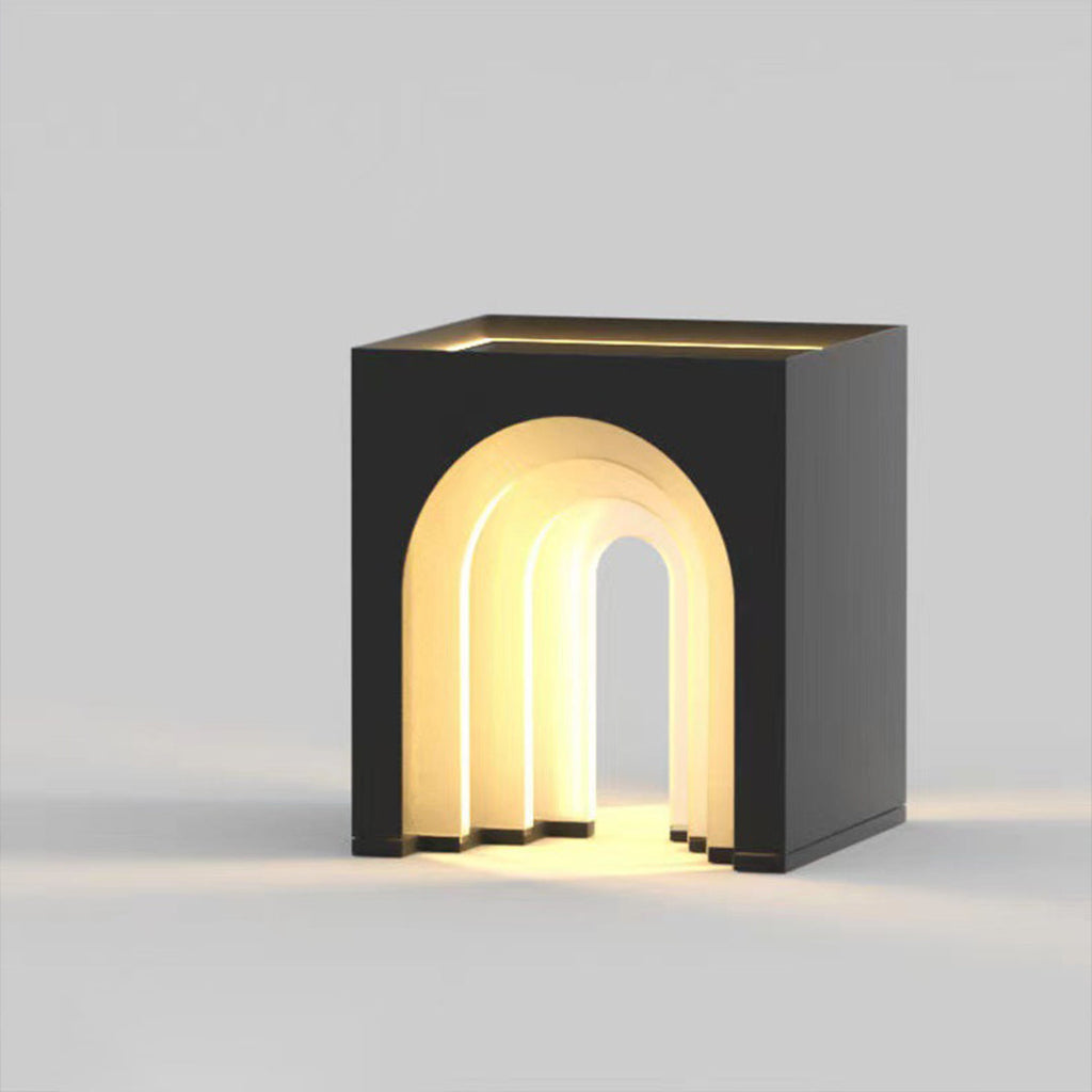 RAVENSCROFT MODERN OUTDOOR COLUMN LANTERN