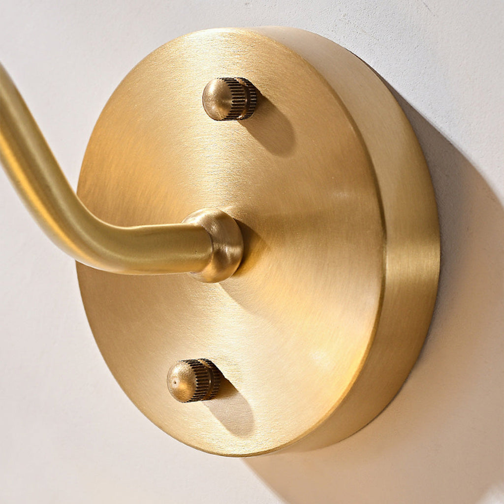 CAPRI BRASS COASTAL WALL SCONCE