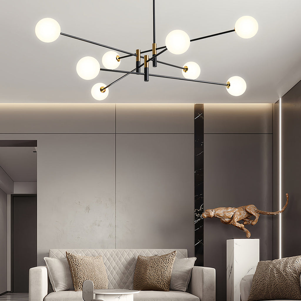 THISTLEWOOD BRANCH ILLUMINATOR IN ONYX AND GOLD