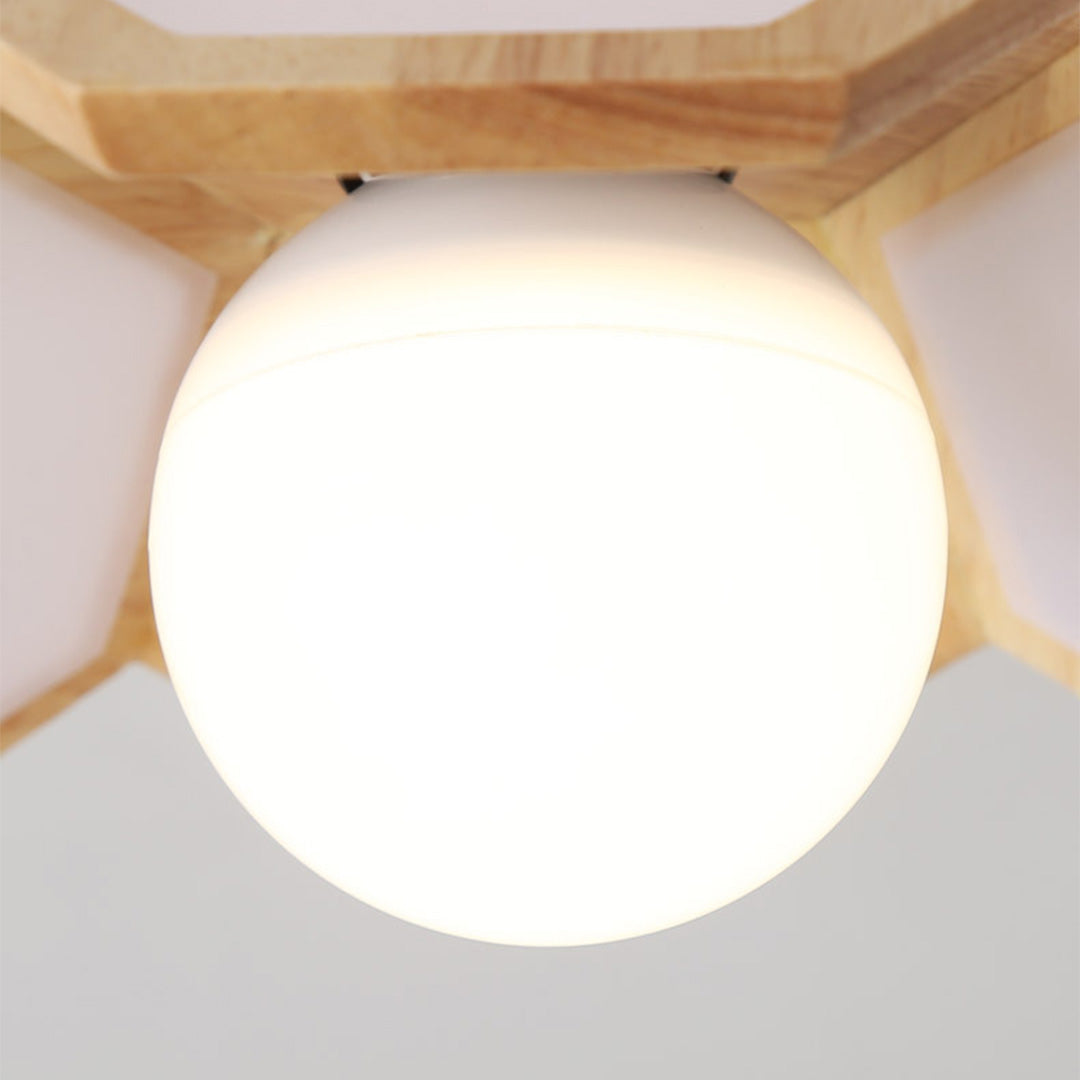 THISTLEWOOD MODERN FLUSH CEILING LANTERN