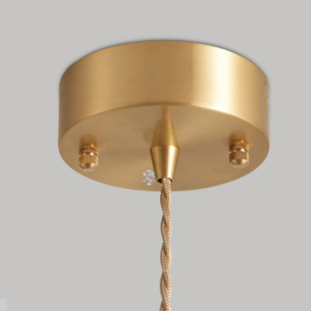 RIVERSTONE AURORA COPPER HANGING LANTERN