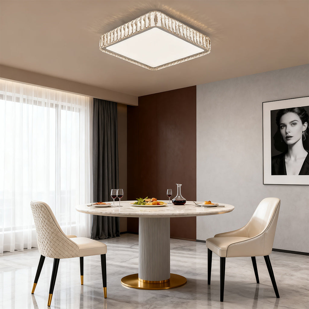 WINDSOR CRYSTAL CEILING GLOW LANTERN