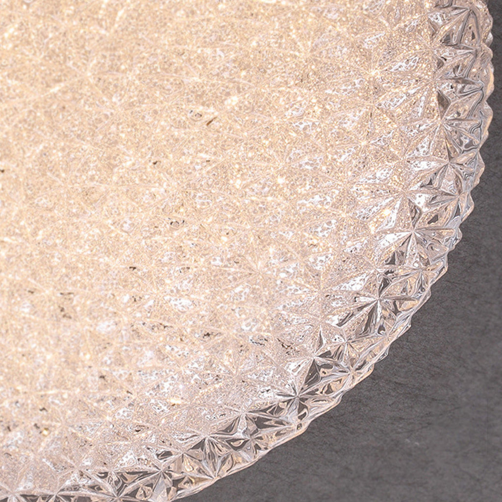WINTHROP CRYSTAL FLUSH CEILING LANTERN