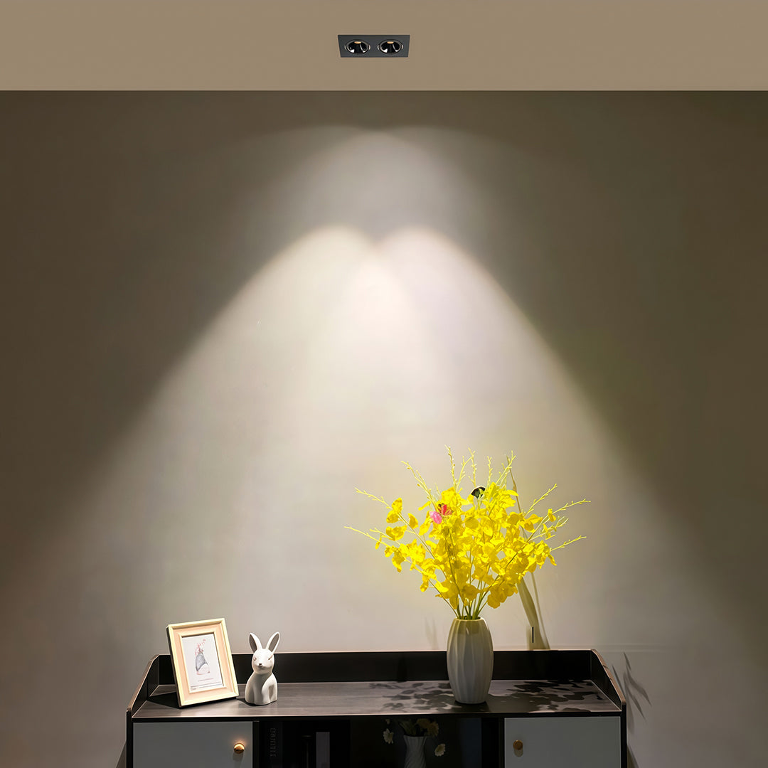 ALDERSON SQUARE LED RECESS LIGHT WITH EYE-SAFE TECHNOLOGY