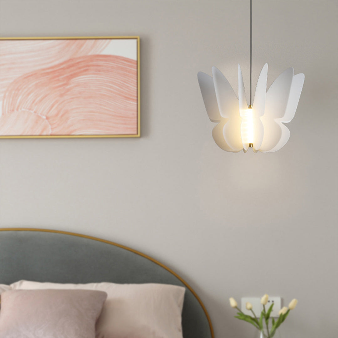 WINTHROP CREAM-COLORED LED PENDANT LANTERN