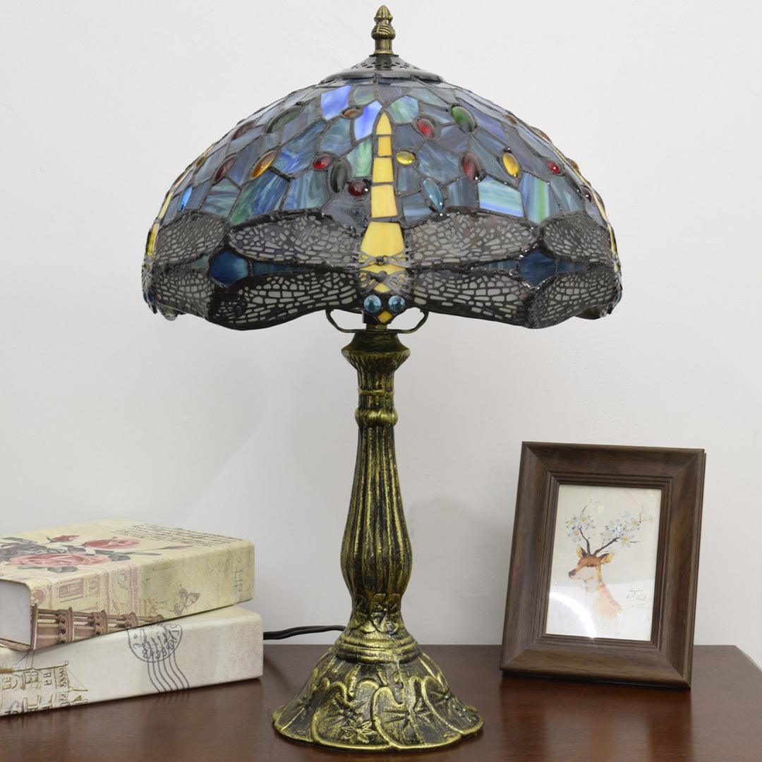 WINCHESTER WALNUT CRACKLE GLASS PENDANT LUMINAIRE