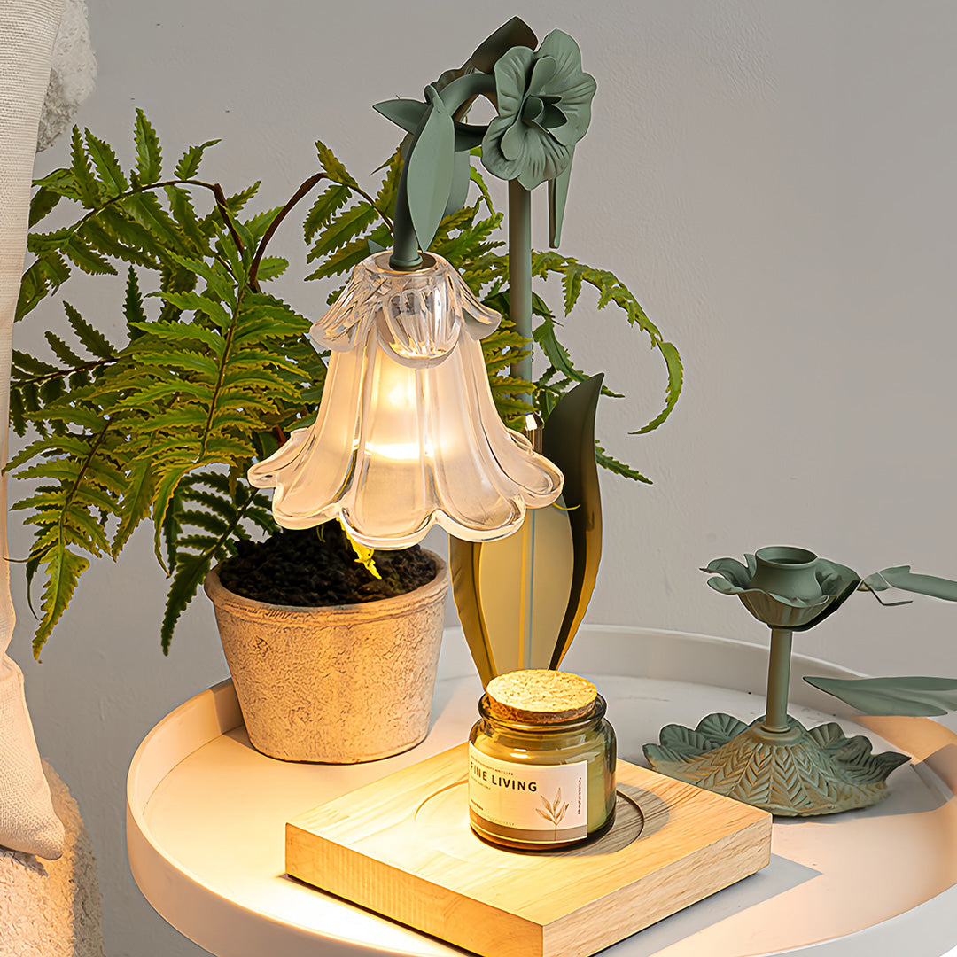 FENWICK FLORAL AROMA TABLE LAMP, LUMINOUS PETAL NIGHT ILLUMINATOR