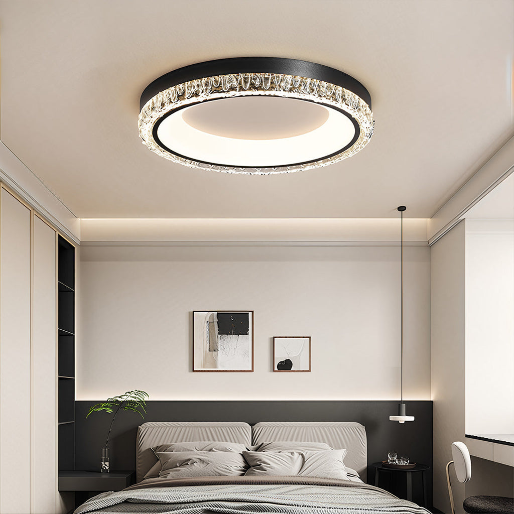 WINTHROP SNOW WHITE ROUND CEILING LANTERN