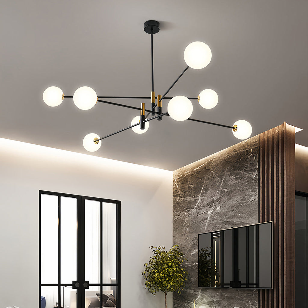 THISTLEWOOD BRANCH ILLUMINATOR IN ONYX AND GOLD