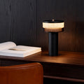 WINTERBOURNE IRON CYLINDER TABLE LAMP