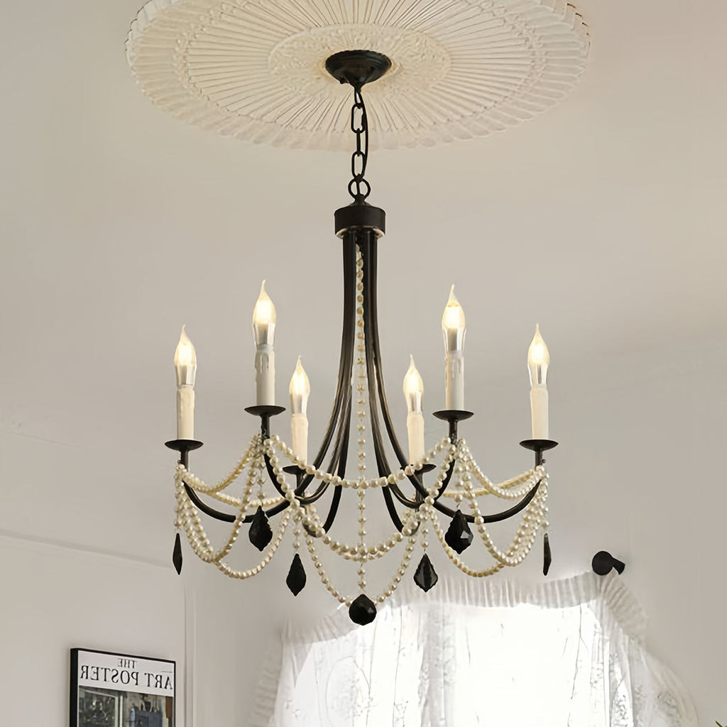 RAVENWOOD CRYSTAL ORB CEILING LANTERN